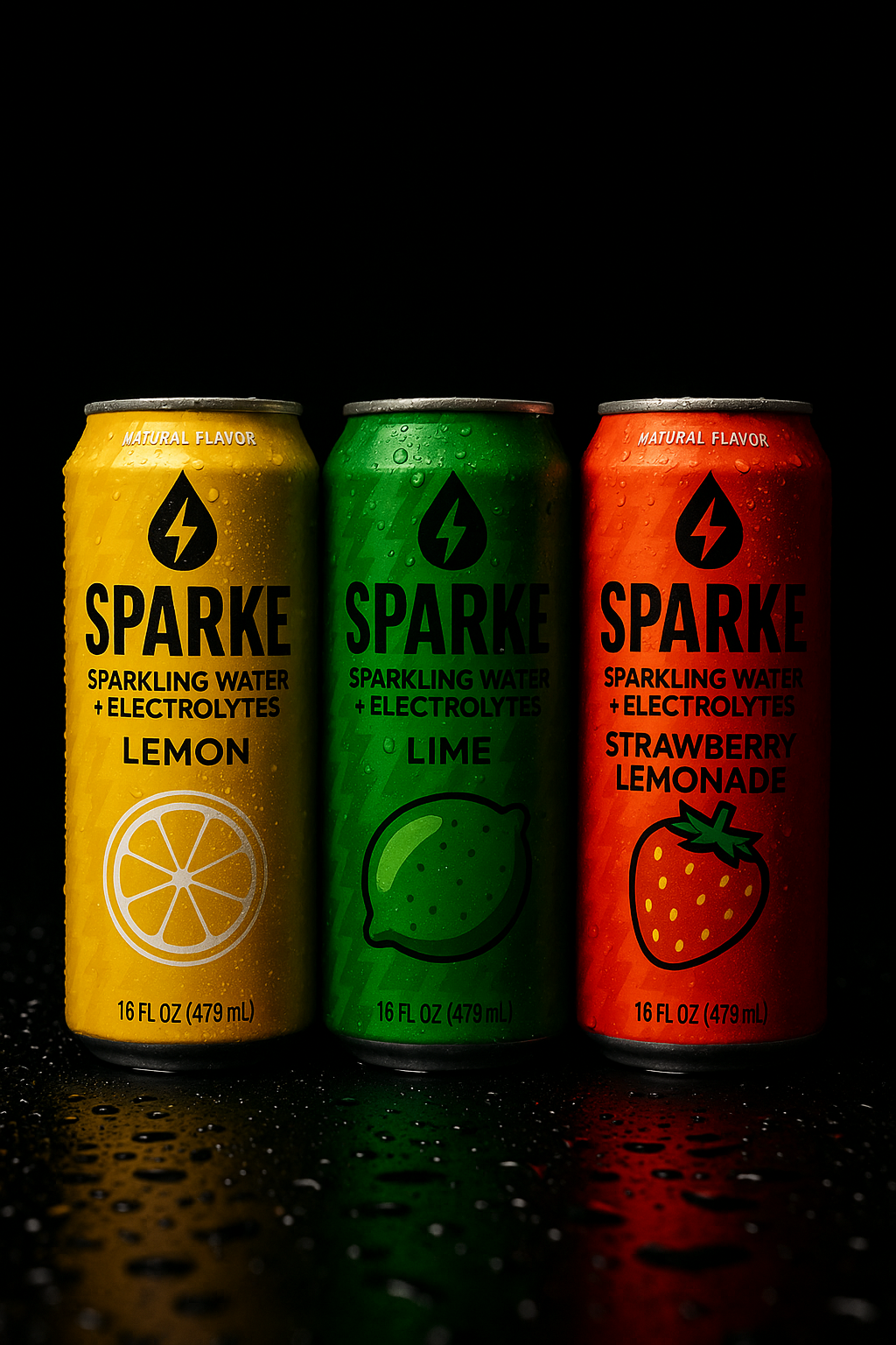 SPARKE Sparkling Electrolyte Water - 12 Pack